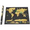 Sivelstroshop Mappa Del Mondo Da Parete Da Grattare
