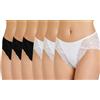 6 Culotte Art. 5901-s - Bianco Taglia Xl