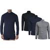 2 Maglie A Dolcevita Sergio Tacchini Grigio Taglia Xxl