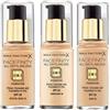 Max Factor 2 Fondotinta Crystal Beige 33