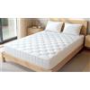 The White Stone Materasso A Molle Insacchettate E Memory: 80 X 190 Cm