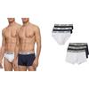 Roberto Cavalli Set Da 6 Slip Roberto Cavalli Nero Taglia S
