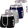 Fila Set Di 4 Boxer Da Uomo Fila In Cotone: Assortito Taglia Xl