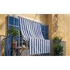 Lovely Home Tenda Da Sole A Righe Caraibi Con Occhielli: 145 X 250 Cm Giallo