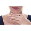 5chic Anello Eternity Con Cristalli: Misura S
