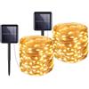 1 Stringa Di Luci Led Ad Energia Solare
