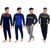 Givova Pigiama Homewear Da Uomo Givova: Cod. Gi549 Blu-grigio Xxl
