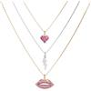 1 Collana Cuore Rosa