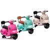 Bricozone Mini Vespa Elettrica Piaggio Per Bambini: Bianco