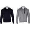 US Polo Assn Felpa Con Cappuccio U.s. Polo Assn: Grigio Melange Taglia Xxl