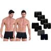 Navigare Set Di 4 Boxer Da Uomo Navigare: Art.703 Assortito (2 Neri + 1 Navy + 1 Grigio) Taglia Xxl