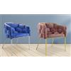Set Di 2 Poltrone Baloon Bubble Arabella 19675 Grigio
