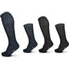 Set Di 12 Paia Di Calze Da Uomo Pompea: Corto Nero 39-41
