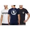 Bikkembergs Set Di 3 T-shirt Da Uomo Bikkembergs: Gruppo A Taglia M
