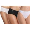 Sloggi Pack Da 6 Slip Da Donna Sloggi: Midi Bianco Taglia 4