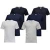 NOTTINGHAM Canotta Da Uomo Nottingham: Set Da 3 A Girocollo Bianco Taglia S