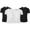 3 T-shirt Liabel Caldo Cotone: Bianco Girocollo M