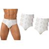 gieffeti Set Di 6 Slip Uomo Nero Tg Xxl