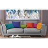 Cieffepi Home Collections Set Di 2 Cuscini Da Arredo Sfoderabili: 30 X 50 Cm Grigio