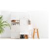 InnovaGoods Scarpiera Modulare Portatile Innovagoods: Bianco 36 Paia