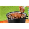 Barbecue Da Tavolo Portatile Tondo 35 Cm