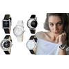 SC Crystal Orologio Con Diamante Montres Sc Crystal Paris: Mf459-diamant-bianco