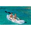 InnovaGoods Kayak Trasparente Gonfiabile Da 2 Posti Con Accessori