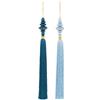 Tono Su Tono Nappa da Appendere Azzurro o Blu 1 Pz