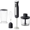 GUZZINI Frullatore a Immersione con Accessori Sous Chef Antracite - Mixer a Immersione Design Moderno per Cucina
