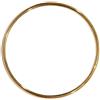 Piovaccari Metal Ring D 65 Mm H 2,8 Mm Light Gold 12 Pz
