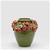 EDG Enzo De Gasperi Vaso Freaky Fragole Anfora H 26,5 Cm D 27 Cm Ceramica Waterproof Green Red