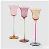 EDG Enzo De Gasperi Portacandela Tulipano Lux H 25 Cm D 7,5 Cm 3Ass. Multicolor 1 Pz