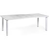 Nardi Tavolo Allungabile Libeccio Rettangolare 100 x 160 / 220 Cm H 74 Cm Bianco