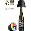 Sompex Top 2.0 Lampada per Bottiglie a Batteria RGBW Nera