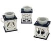 ETM Lanterna Mare Led H 8 Cm L 6 Cm Bianco Blu 1 Pz