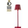 Sompex Troll Nano Lampada Ricaricabile per Esterni Rosso