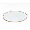 Vimin Box Specchio Centrotavola Tondo D 29 Cm Oro