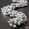 EDG Enzo De Gasperi Festone di Natale Pino Innevato L 270 Cm 180 Rami White Green