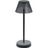WD LifeStyle Lampada Diner H 34 Cm D 12,5 Cm Colore Grigio