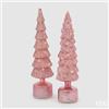 EDG Enzo De Gasperi EDG_Enzo De Gasperi Decoro Natale Pino Twist H 40,5 Cm D 9 Cm Mov. Led Pink 1 Pz