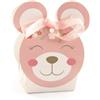 Scotton Scatola Orsetta 55 x35 x 100 Mm Rosa Pon Pon 10 Pz