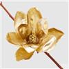 EDG Enzo De Gasperi Magnolia Natale Metallica con Clip D 20 Cm Oro