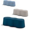 Veca S.p.a. Panca Peanuts 3 Posti 144 x 55 x 45 Cm Colore Giada