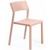 Nardi Trill Bistrot Sedia Rosa Polipropilene Impilabile