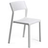 Nardi Trill Bistrot Sedia Bianco Polipropilene Impilabile