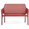 Nardi Panchina Net Bench Corallo Opaco Polipropilene 2 Posti