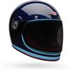 Bell Casco Moto Integrale Custom Bell BULLITT GT CARBON LANE Blu