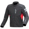 Tucano urbano Giubbotto Moto T-UR T8168M GARDA HYDROSCUD Nero Rosso