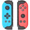 Aglow.it Joystick per Nintendo Switch Joy-con per Oled Bluetooth, coppia controller con batteria ricaricabile adatto a Switch e Switch OLED colori Blu e Rosso kit di 2 pezzi joy con