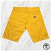 CARHARTT Pantaloncini NUOVI Uomo Bermuda Skill Short Gialli Tg 36 W36 / 50 ITA